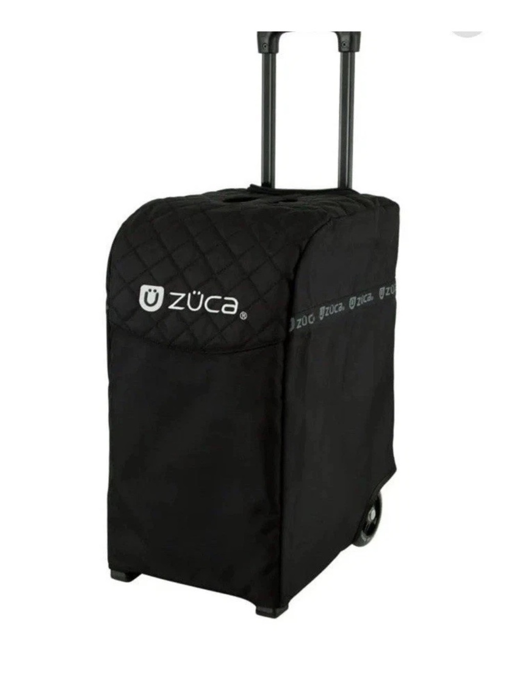 ZÜCA Rolling Gear Bag in Black - Quilted Travel Carry